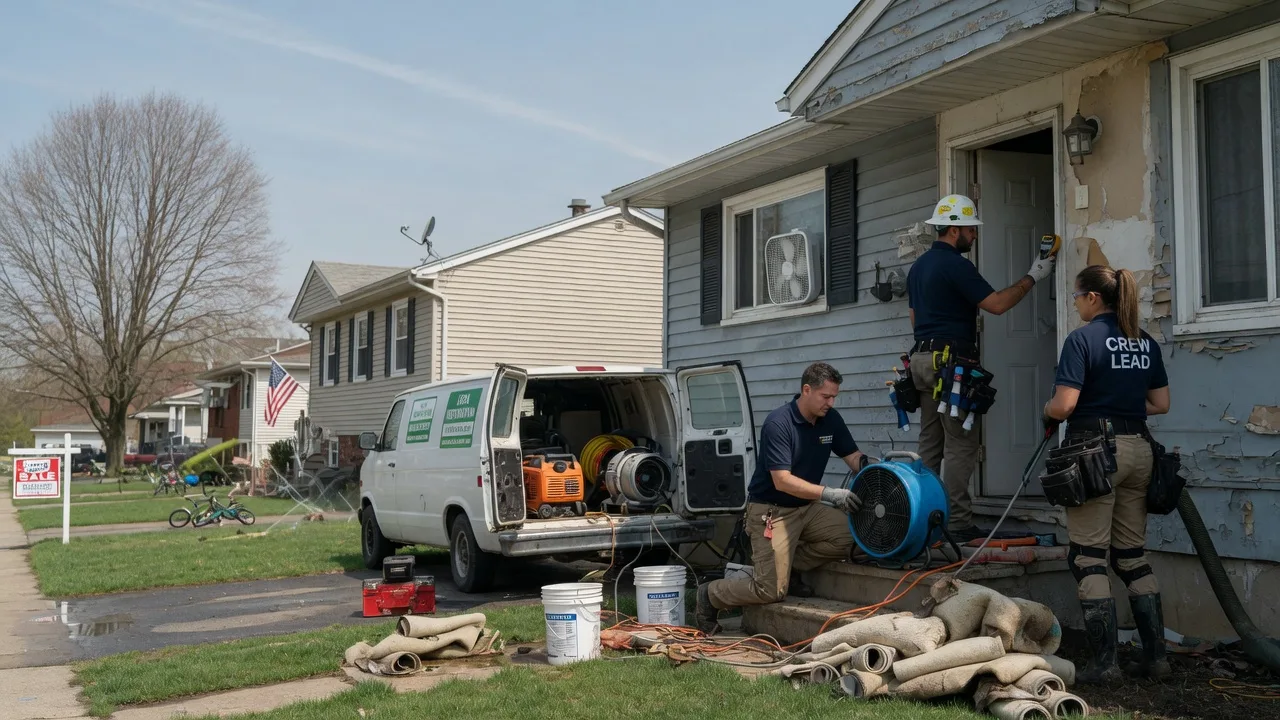 Flood Cleanup in West Branch, IA near me