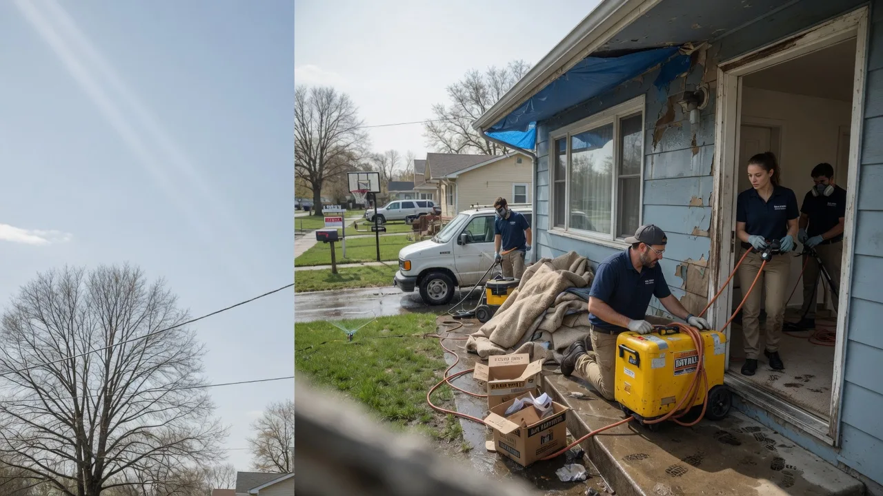 Basement Flood Cleanup in West Branch, IA near me